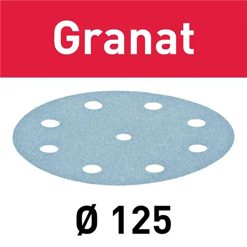 Festool Krążki ścierne STF D125/8 - P320 GR/10 Granat
