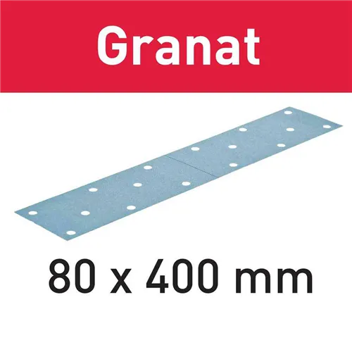 Festool Arkusze ścierne STF 80x400 - P120 GR/50 Granat