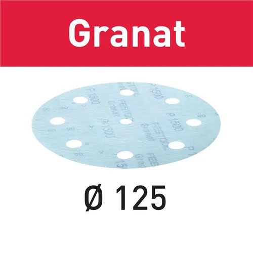Festool Krążki ścierne STF D125/8 - P80 GR/50 Granat