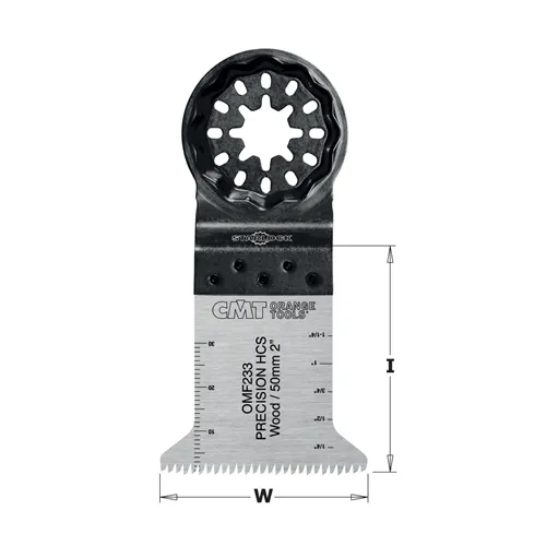 CMT Starlock Brzeszczot HSC do cięcia precyzyjnego w drewnie - 45 mm