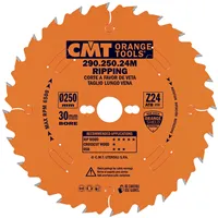 CMT Orange Piła do cięcia wzdłużnego - D260x2,8 d30 Z28 HW
