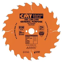 CMT Orange Piła uniwersalna do elektronarzędzi - D190x2,6 d20 Z32 HW Festool
