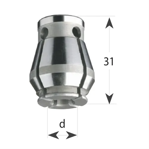 IGM Precyzyjna tuleja zaciskowa do MK2 F400-026 - d=9,52mm