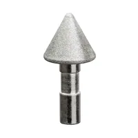 IGM Diamentowa stożkowa osełka szlifierska do kanciastych wierteł dłutujących max.13 mm