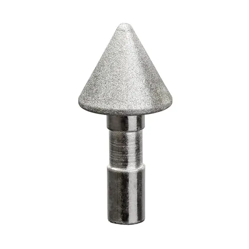 IGM Diamentowa stożkowa osełka szlifierska do kanciastych wierteł dłutujących max.13 mm