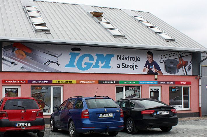 IGM Prodejní centrum Modřice